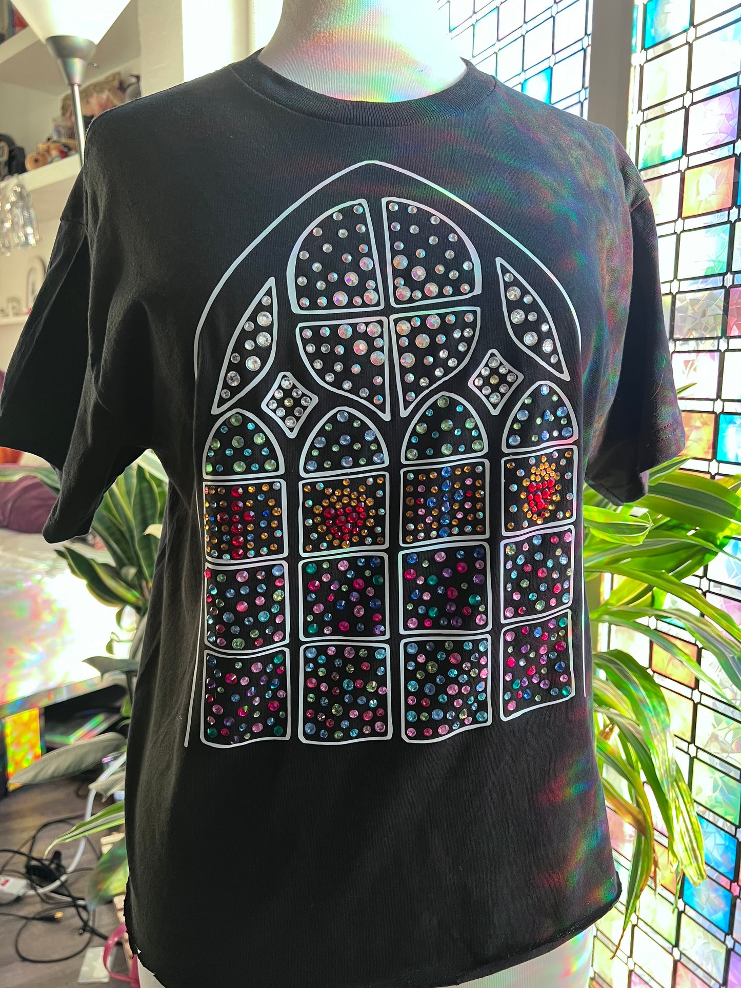 Cathedral Stained Glass Shirt size Medium