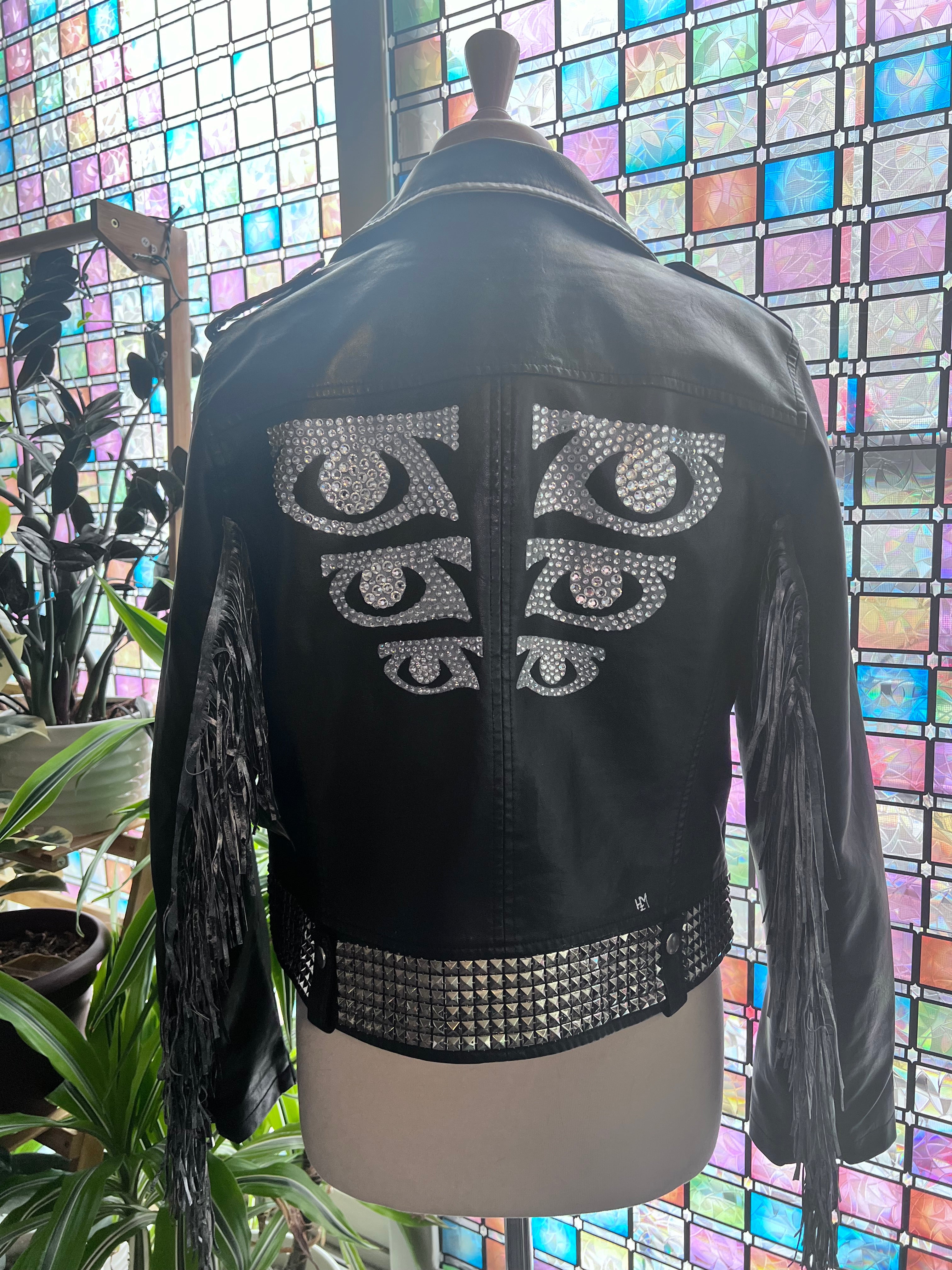 Dazzle Jacket size Large – Hail Mary Clothing Dazzle Jacket size Large – Hail Mary Clothing